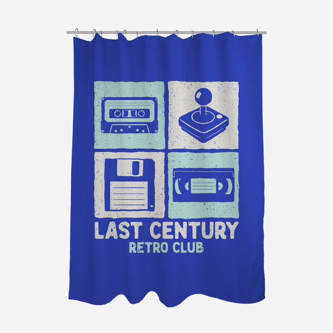 Last Century Retro Club-None-Polyester-Shower Curtain-NMdesign