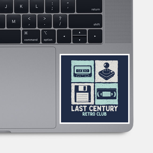 Last Century Retro Club-None-Glossy-Sticker-NMdesign