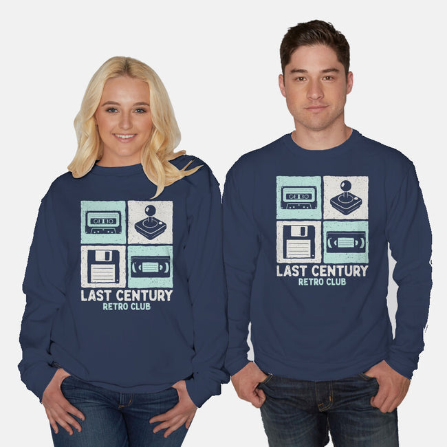 Last Century Retro Club-Unisex-Crew Neck-Sweatshirt-NMdesign