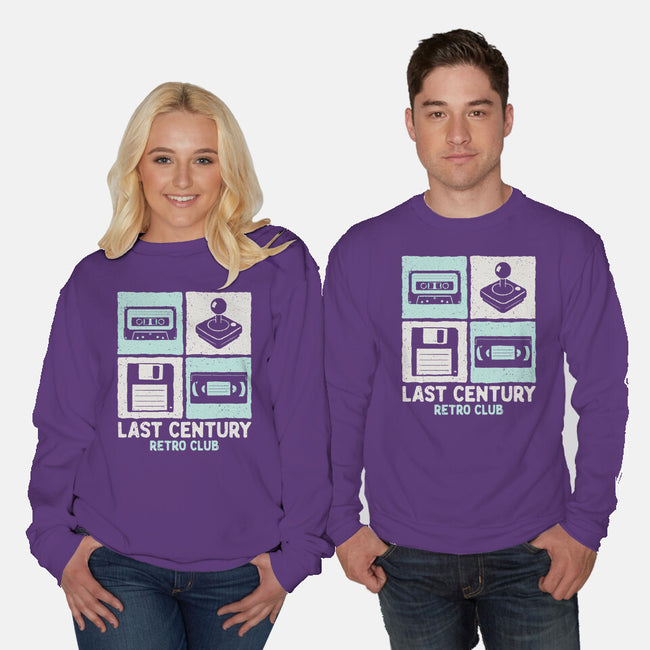 Last Century Retro Club-Unisex-Crew Neck-Sweatshirt-NMdesign
