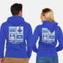 Last Century Retro Club-Unisex-Zip-Up-Sweatshirt-NMdesign