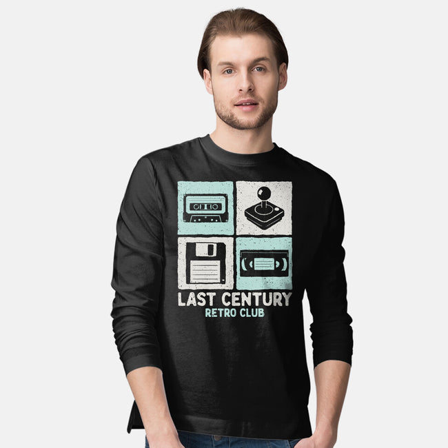 Last Century Retro Club-Mens-Long Sleeved-Tee-NMdesign