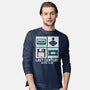 Last Century Retro Club-Mens-Long Sleeved-Tee-NMdesign