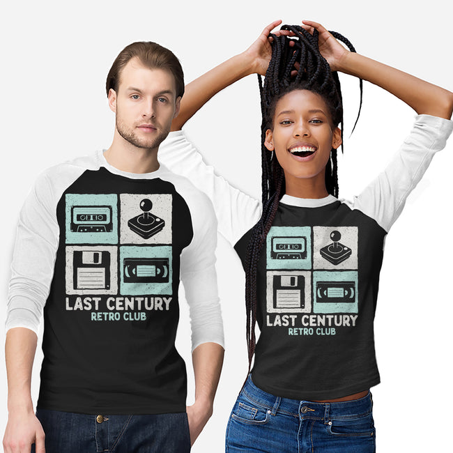 Last Century Retro Club-Unisex-Baseball-Tee-NMdesign