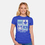 Last Century Retro Club-Womens-Fitted-Tee-NMdesign