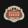 System Error Beer Not Found-Mens-Heavyweight-Tee-NMdesign
