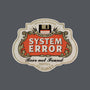System Error Beer Not Found-Mens-Heavyweight-Tee-NMdesign