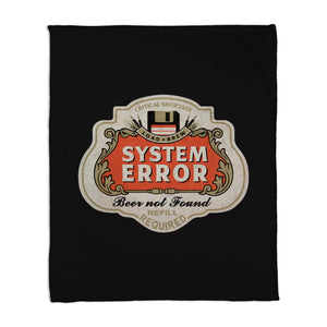 System Error Beer Not Found