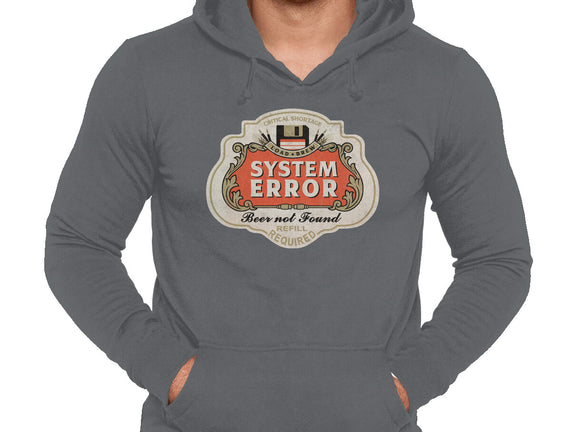 System Error Beer Not Found
