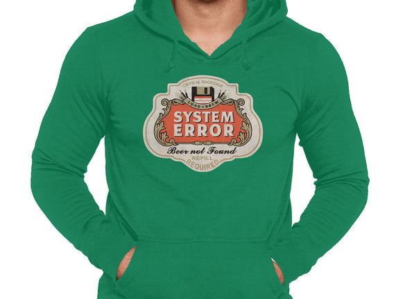 System Error Beer Not Found
