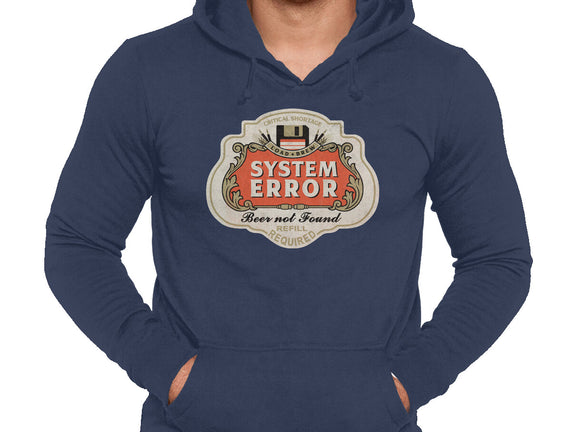 System Error Beer Not Found