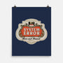 System Error Beer Not Found-None-Matte-Poster-NMdesign