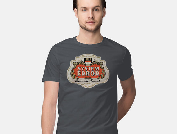 System Error Beer Not Found
