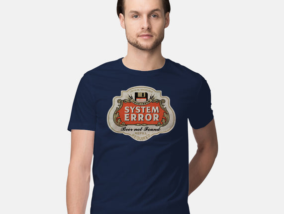 System Error Beer Not Found