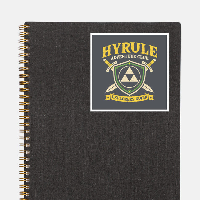 Hyrule Adventure Club-None-Glossy-Sticker-NMdesign