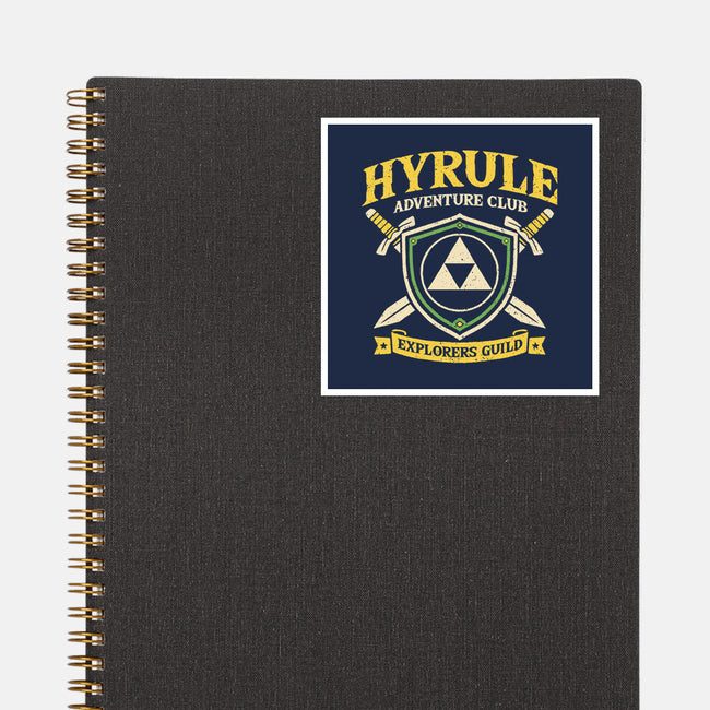 Hyrule Adventure Club-None-Glossy-Sticker-NMdesign
