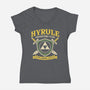 Hyrule Adventure Club-Womens-V-Neck-Tee-NMdesign