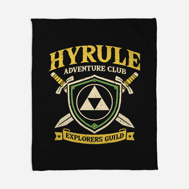 Hyrule Adventure Club-None-Fleece-Blanket-NMdesign