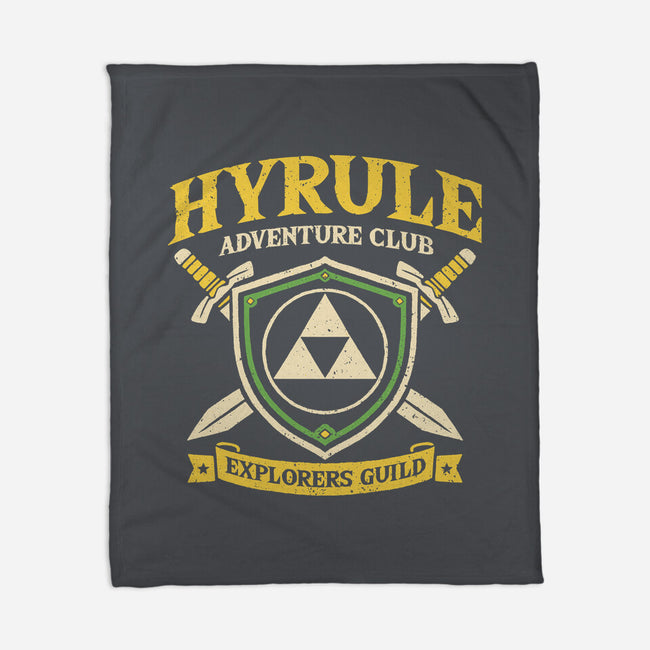 Hyrule Adventure Club-None-Fleece-Blanket-NMdesign