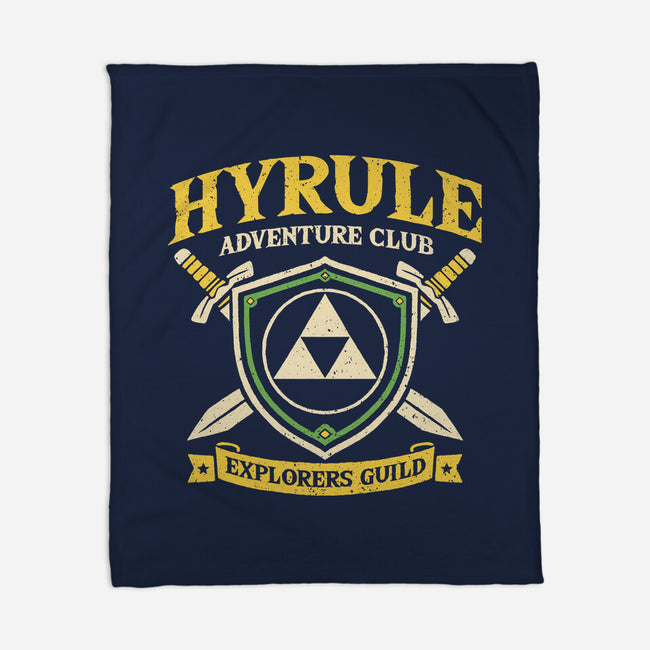 Hyrule Adventure Club-None-Fleece-Blanket-NMdesign