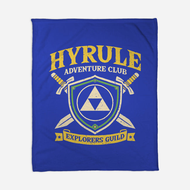 Hyrule Adventure Club-None-Fleece-Blanket-NMdesign