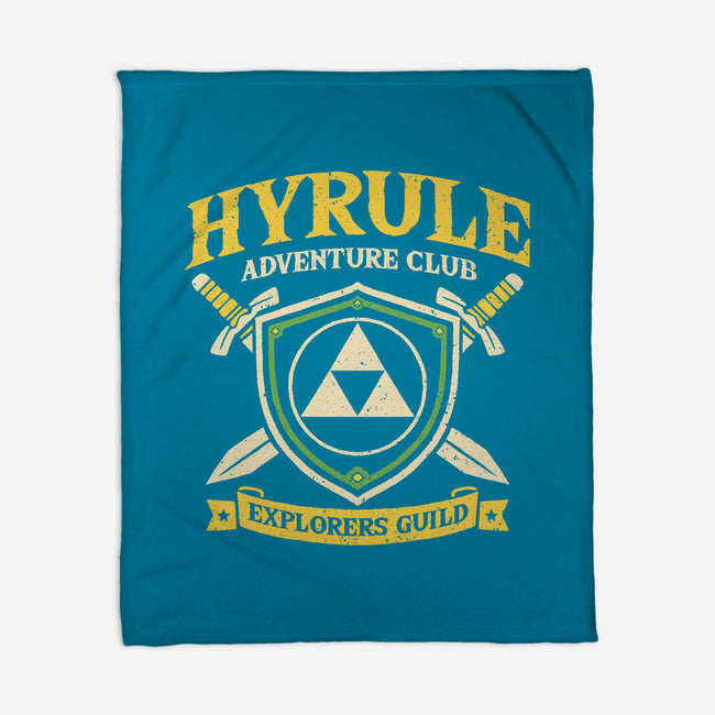 Hyrule Adventure Club-None-Fleece-Blanket-NMdesign