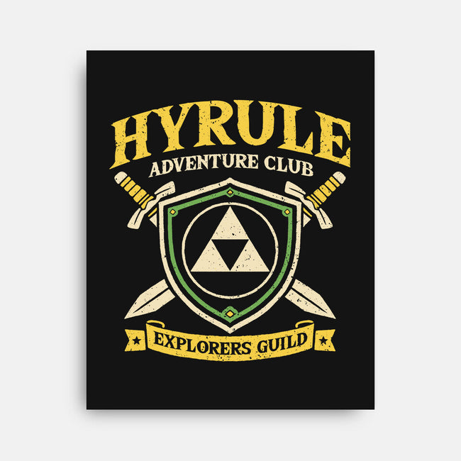 Hyrule Adventure Club-None-Stretched-Canvas-NMdesign