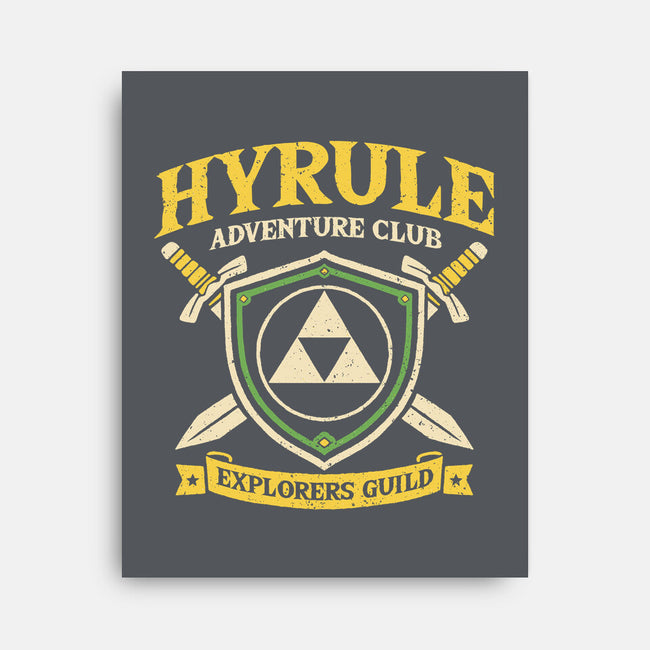 Hyrule Adventure Club-None-Stretched-Canvas-NMdesign