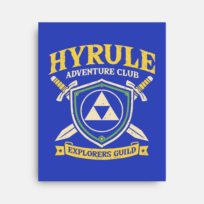 Hyrule Adventure Club-None-Stretched-Canvas-NMdesign