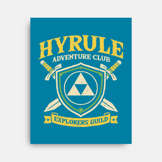 Hyrule Adventure Club-None-Stretched-Canvas-NMdesign