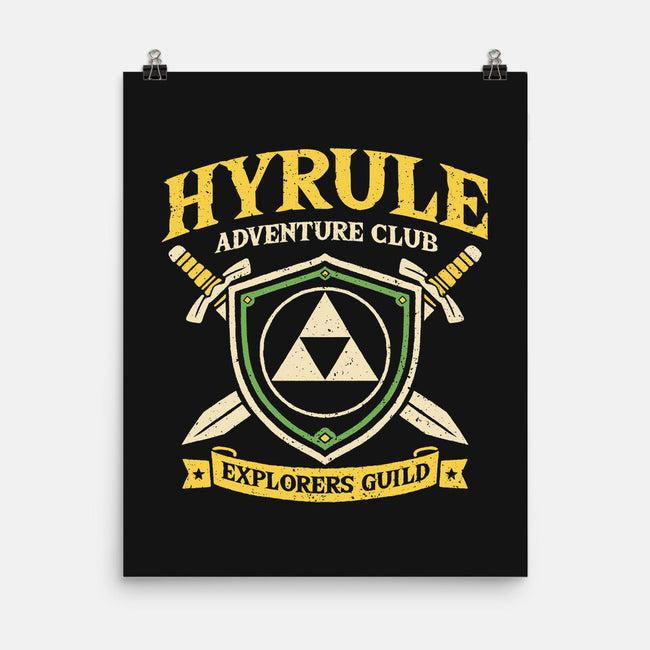 Hyrule Adventure Club-None-Matte-Poster-NMdesign