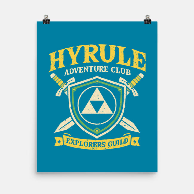 Hyrule Adventure Club-None-Matte-Poster-NMdesign