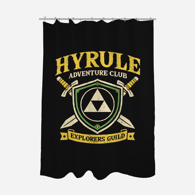 Hyrule Adventure Club-None-Polyester-Shower Curtain-NMdesign