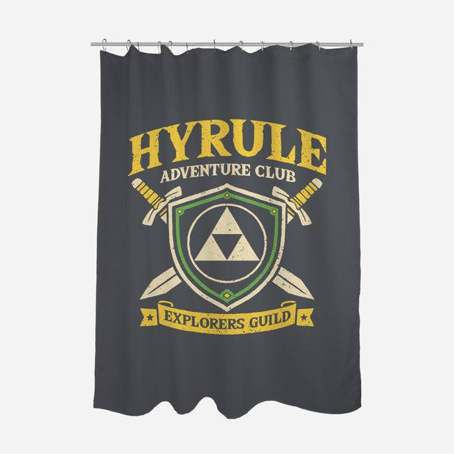 Hyrule Adventure Club-None-Polyester-Shower Curtain-NMdesign