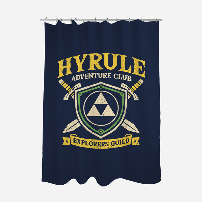 Hyrule Adventure Club-None-Polyester-Shower Curtain-NMdesign