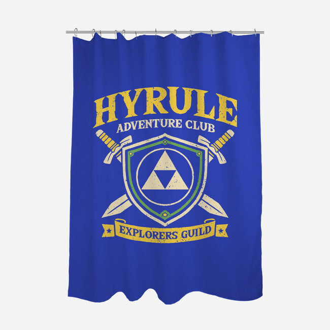Hyrule Adventure Club-None-Polyester-Shower Curtain-NMdesign