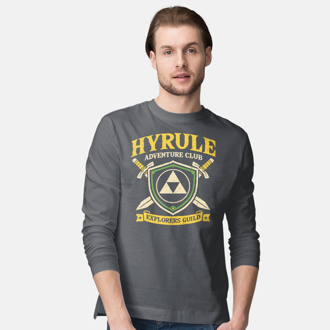 Hyrule Adventure Club-Mens-Long Sleeved-Tee-NMdesign