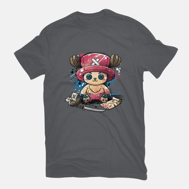 Reindeer Doctor Plush-Womens-Fitted-Tee-NemiMakeit