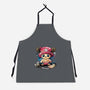 Reindeer Doctor Plush-Unisex-Kitchen-Apron-NemiMakeit
