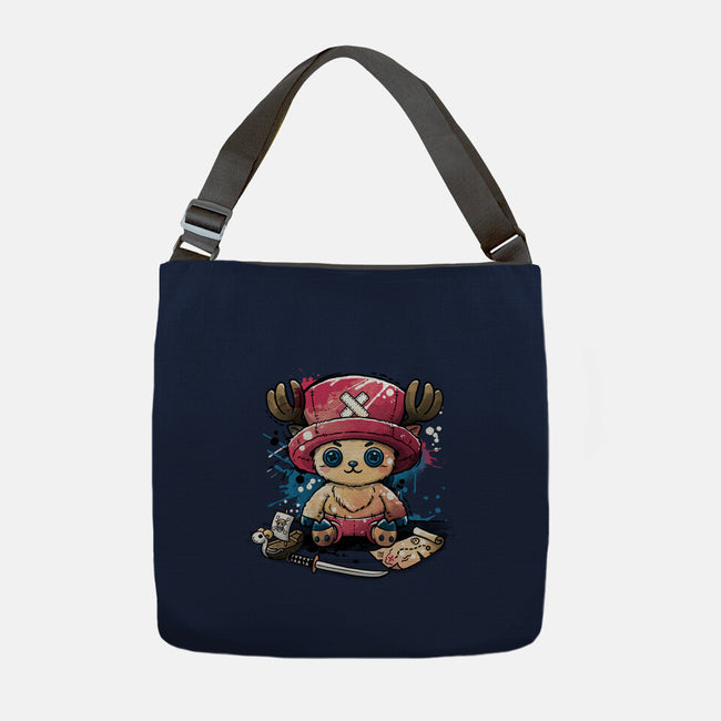 Reindeer Doctor Plush-None-Adjustable Tote-Bag-NemiMakeit