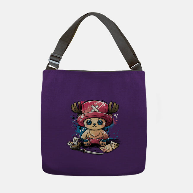 Reindeer Doctor Plush-None-Adjustable Tote-Bag-NemiMakeit