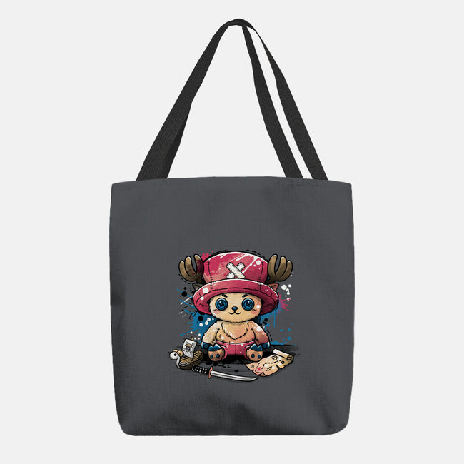 Reindeer Doctor Plush-None-Basic Tote-Bag-NemiMakeit