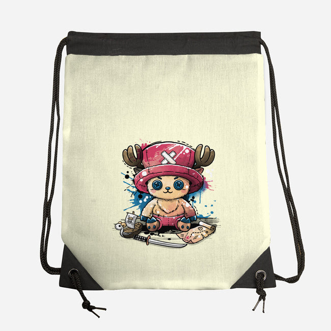 Reindeer Doctor Plush-None-Drawstring-Bag-NemiMakeit