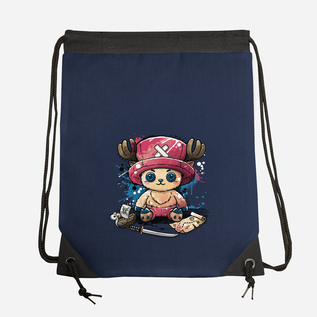 Reindeer Doctor Plush-None-Drawstring-Bag-NemiMakeit
