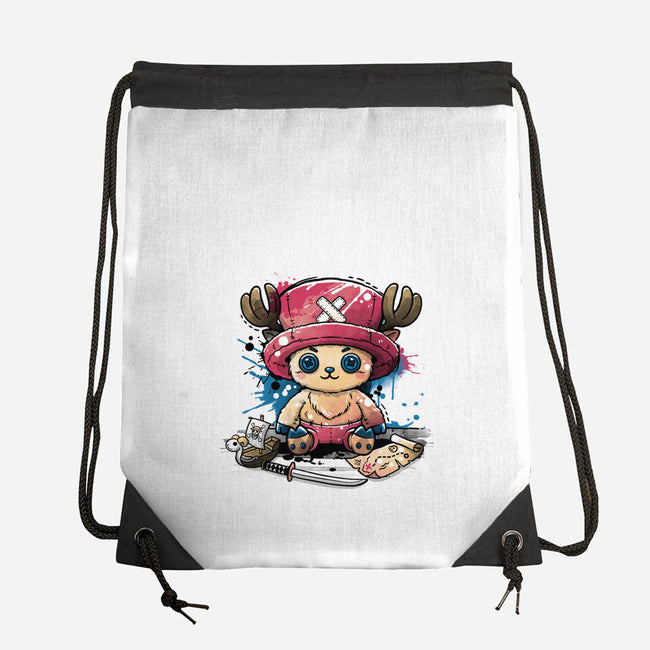 Reindeer Doctor Plush-None-Drawstring-Bag-NemiMakeit