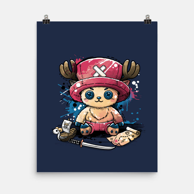 Reindeer Doctor Plush-None-Matte-Poster-NemiMakeit
