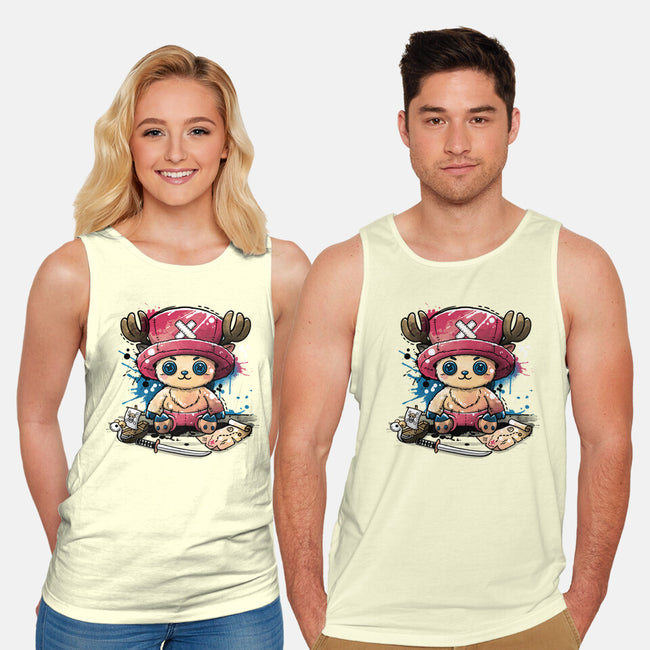 Reindeer Doctor Plush-Unisex-Basic-Tank-NemiMakeit