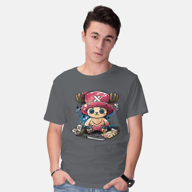 Reindeer Doctor Plush-Mens-Basic-Tee-NemiMakeit