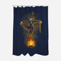 My Heart-None-Polyester-Shower Curtain-nickzzarto