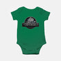 Green Dino World-Baby-Basic-Onesie-Samuel
